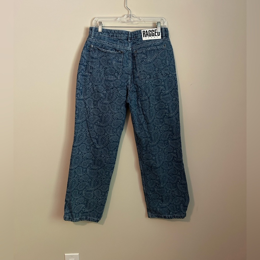 Ragged Priest Paisley Print Jeans Size 32 — image 6 of 8